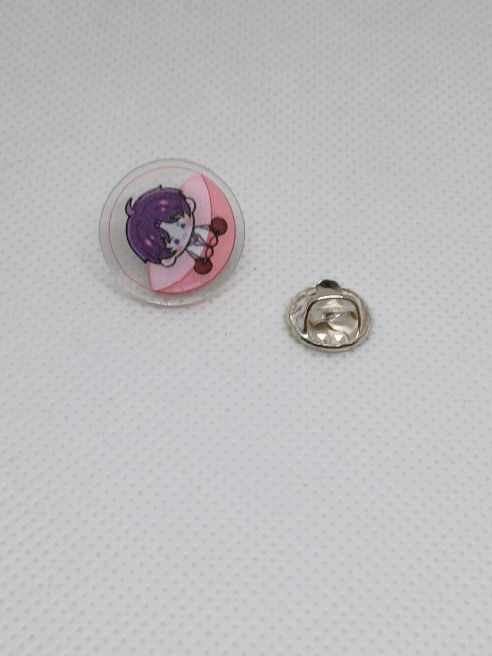 NWOT RAFAYEL LOVE AND DEEPSPACE PIN BROOCH KAWAII MOBILE GAME CHARACTER P12